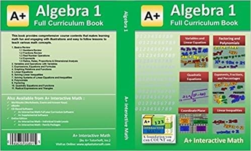 Algebra  Th Or Th Grade Math Textbook