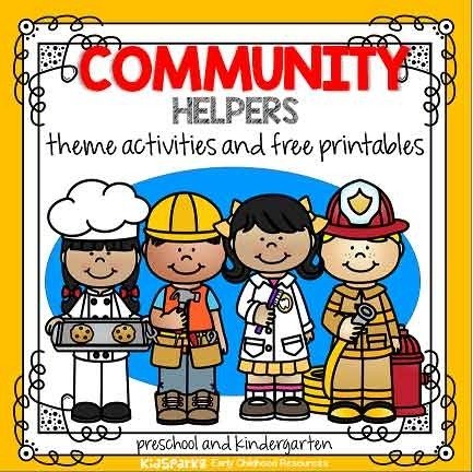 Community Helpers Theme Activities And Printables For Preschool