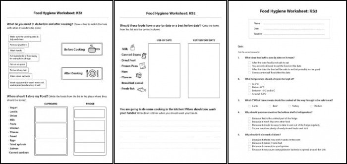 Food Hygiene Worksheets For Children In Ks  Ks   Ks