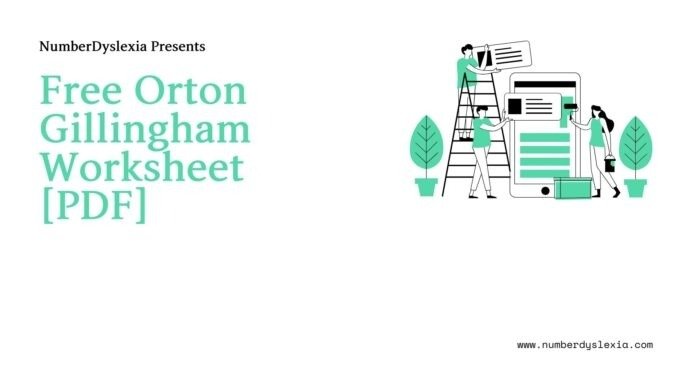Free Printable Orton Gillingham Worksheet With Template Pdf Math