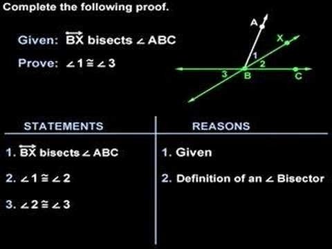 Geometry Proofs