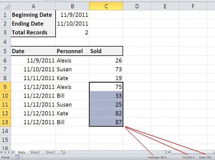 Tips For Summarizing Excel Data