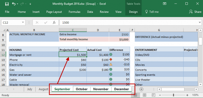 Tips On How To Work With Multiple Worksheets In Excel