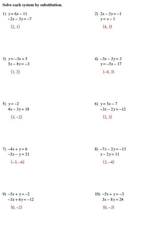 solving-systems-of-equations-by-substitution-worksheets-with-answers-worksheets-master