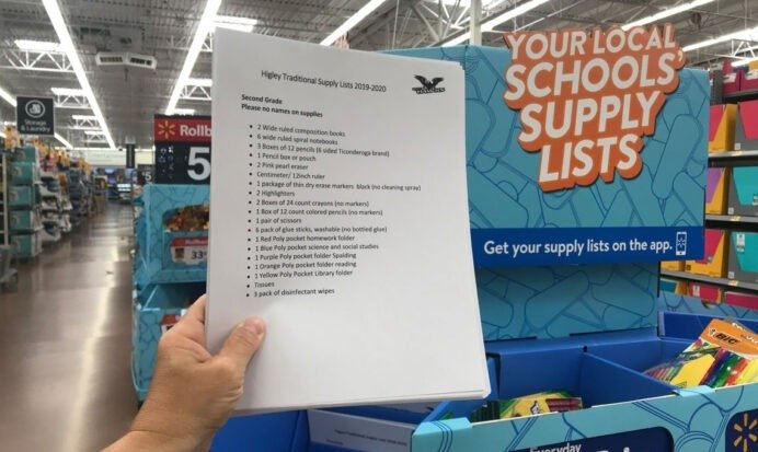 Back To School Supplies Under At Walmart The Krazy Go Math