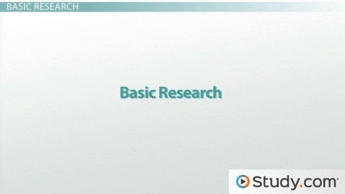 Basic Research And Applied Research Definitions And Differences