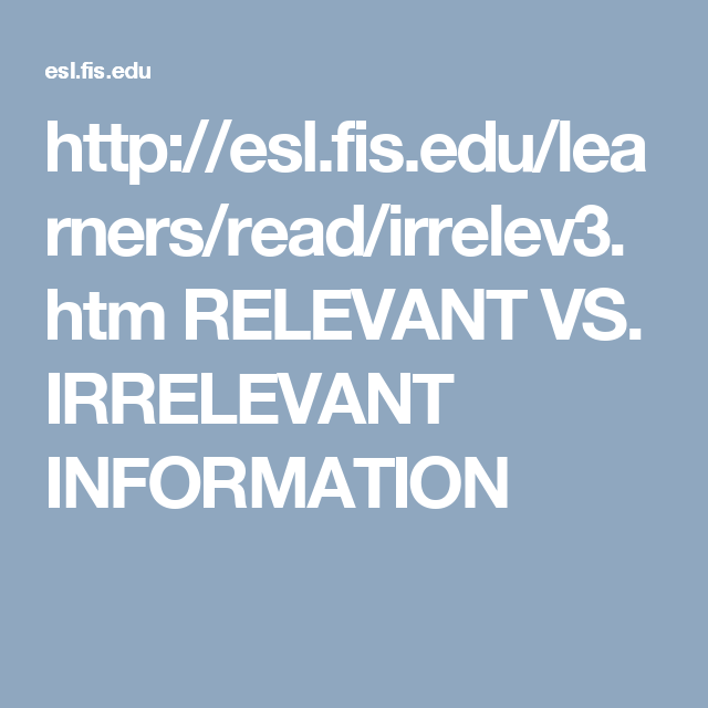 identifying-relevant-and-irrelevant-information-worksheets-worksheets-master