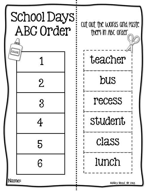 Introducing Abc Order To Littles
