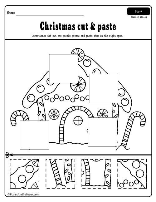 Free Printable Christmas Worksheets For Kindergarten Worksheets Master