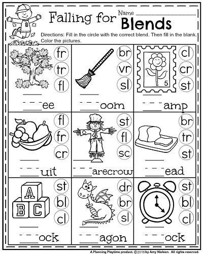 St Grade Math And Literacy Worksheets With A Freebie