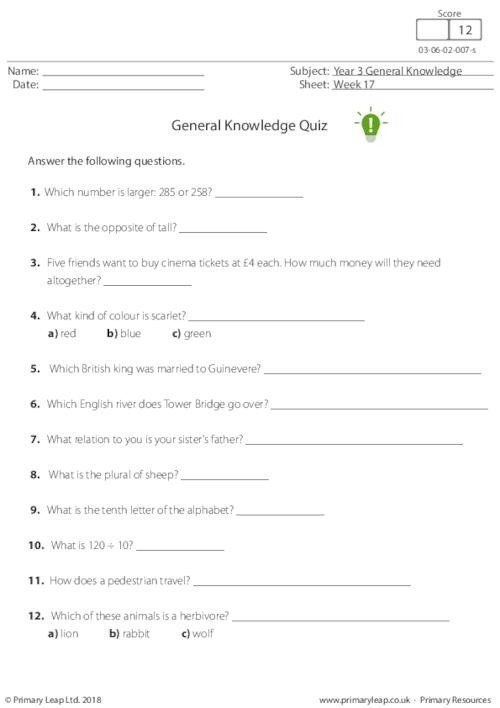 Primary School Worksheets Primaryleap Year English Free Printable
