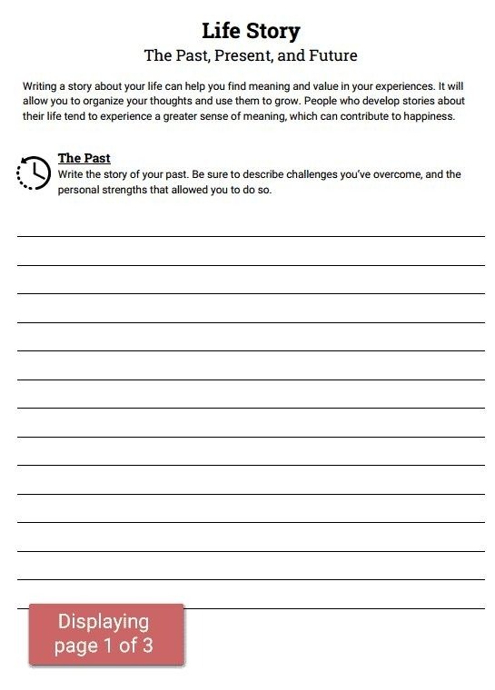 Therapy Worksheets Ideas