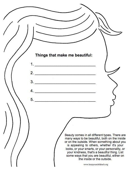 Types Of Beauty Worksheet