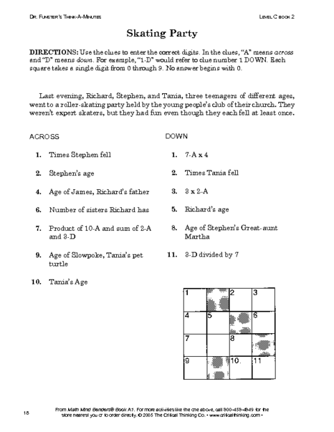 critical thinking worksheets