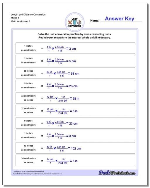 Sample Division Problems English Measurements Worksheets English