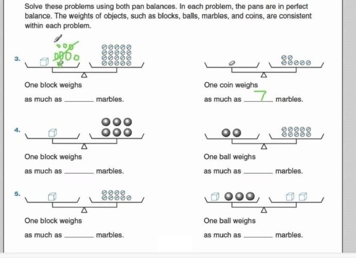 Th Grade Math Sheets Double Pan Balance Worksheets Antonyms