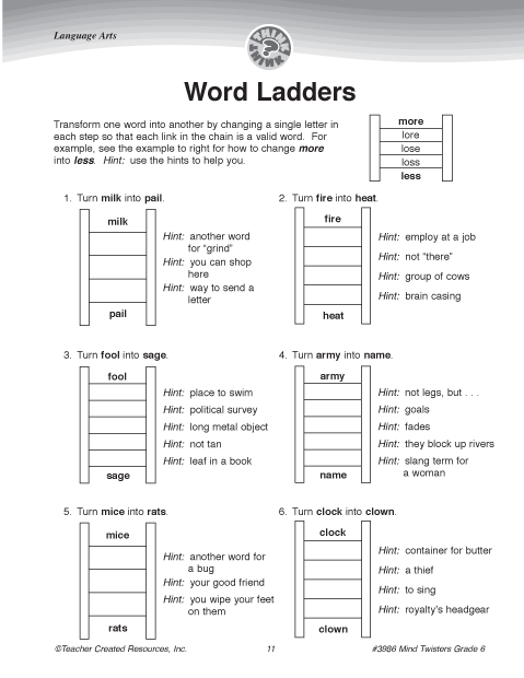 Word Ladders