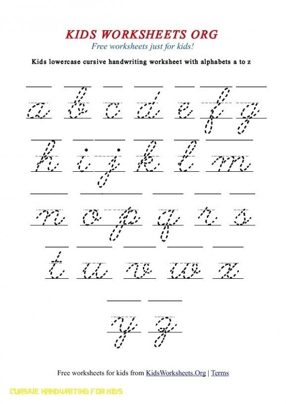 Worksheet  Kidsrsive Handwriting Worksheets Z Org For Neat Create