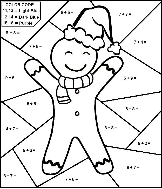 Addition Coloring Worksheets  Imwithphil