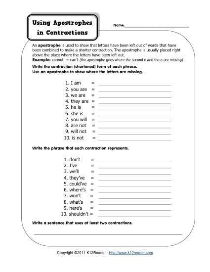 contraction-worksheets-for-5th-grade-worksheets-master