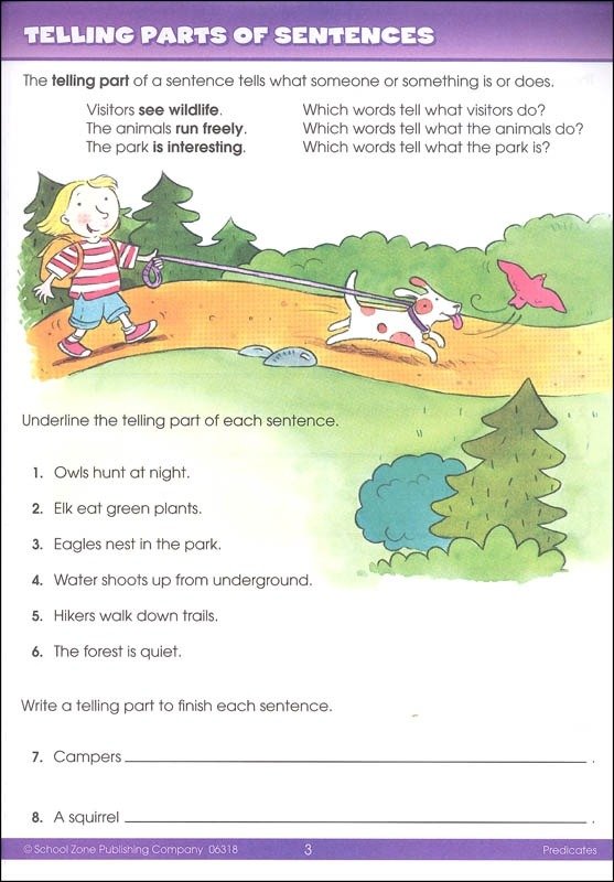 School Zone Publishing Company Worksheets - Worksheets Master