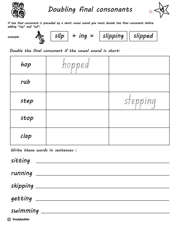 double-the-consonant-and-add-ing-or-ed-worksheets-worksheets-master