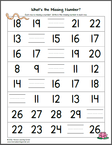 Pond Worksheets For Kindergarten And First Grade