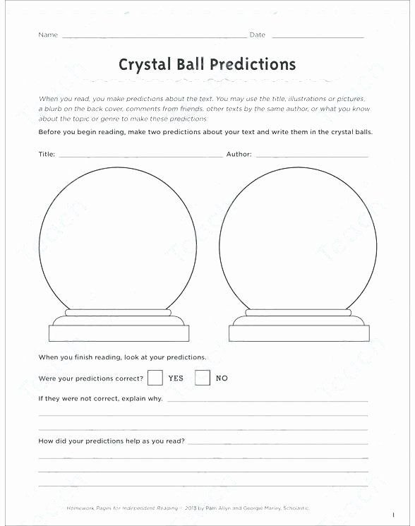 Making Predictions Worksheets 3rd Grade - Worksheets Master