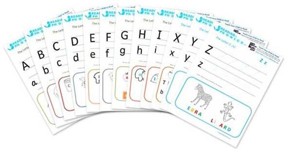 Worksheets All Pre K Phonics Reading Free And For Kids Printable