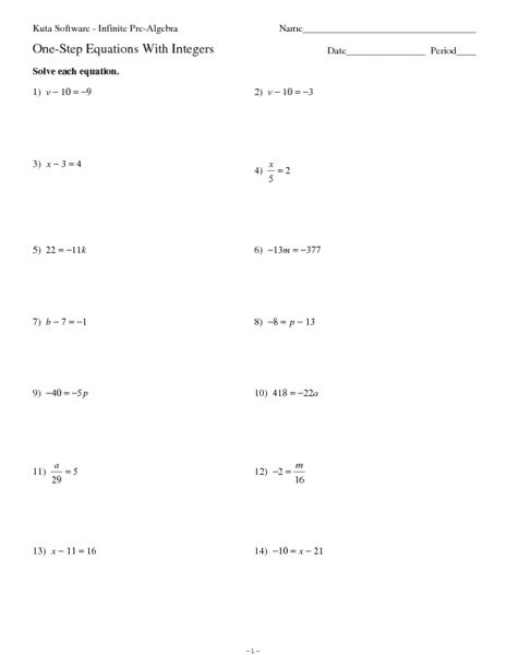 Th Grade Money Word Problems Free Math Worksheets Equations One